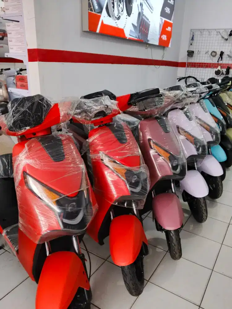 Sepeda listrik uwinfly d75 (barang baru dan tersegel harga promo)