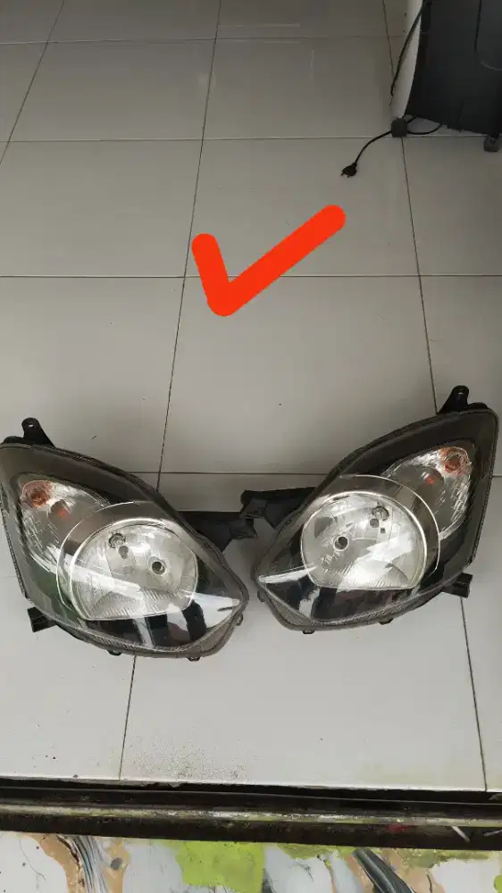 Headlamp ayla ori copotan sepasang