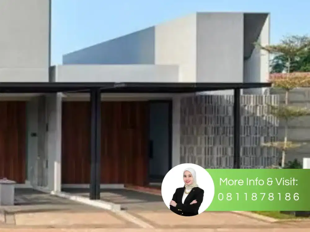 Rumah Minimalis Modern dalam Cluster Discovery Bintaro | KH