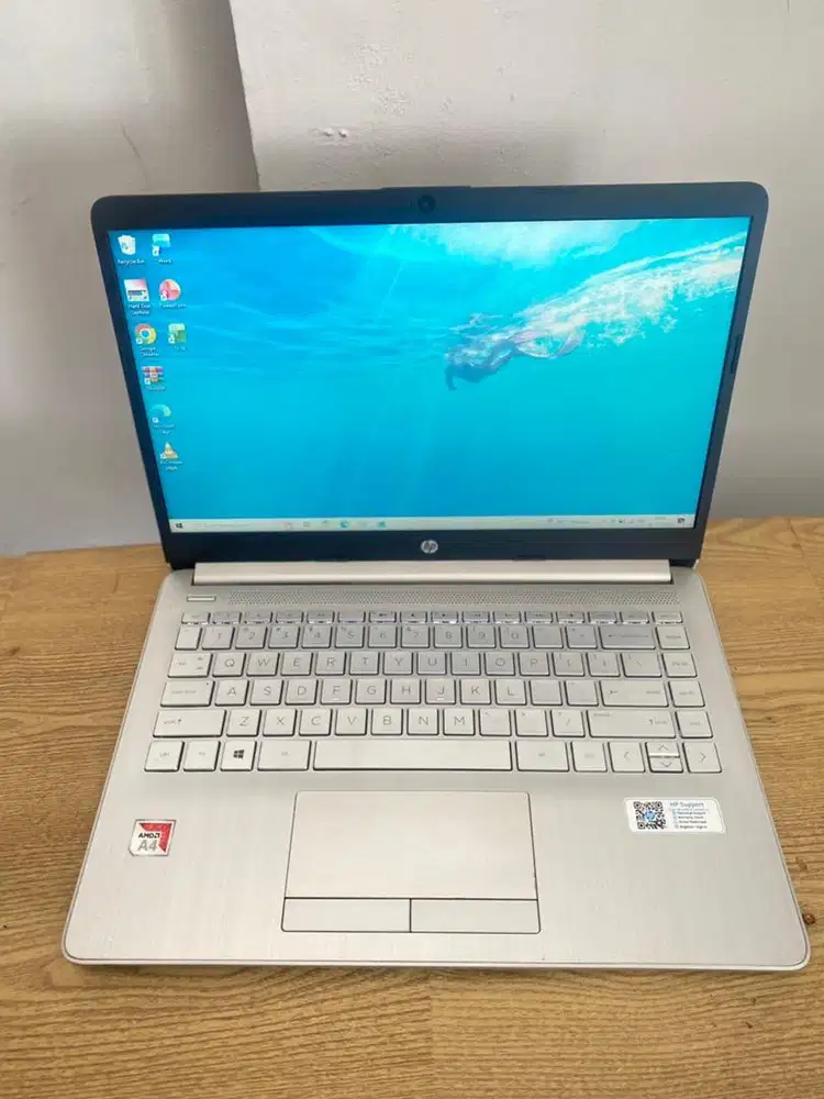 Laptop HP 14s amd a4 mulus normal