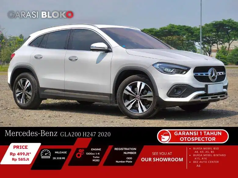 Mercedes Benz GLA200 H247 MBUX 2020 / 2021