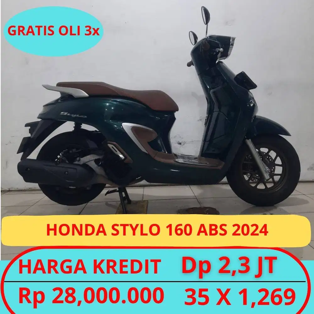 Honda Stylo 160 Abs 2024 Garansi Mesin.Gratis Servis