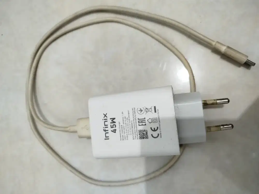 carger infinix ori 45 watt