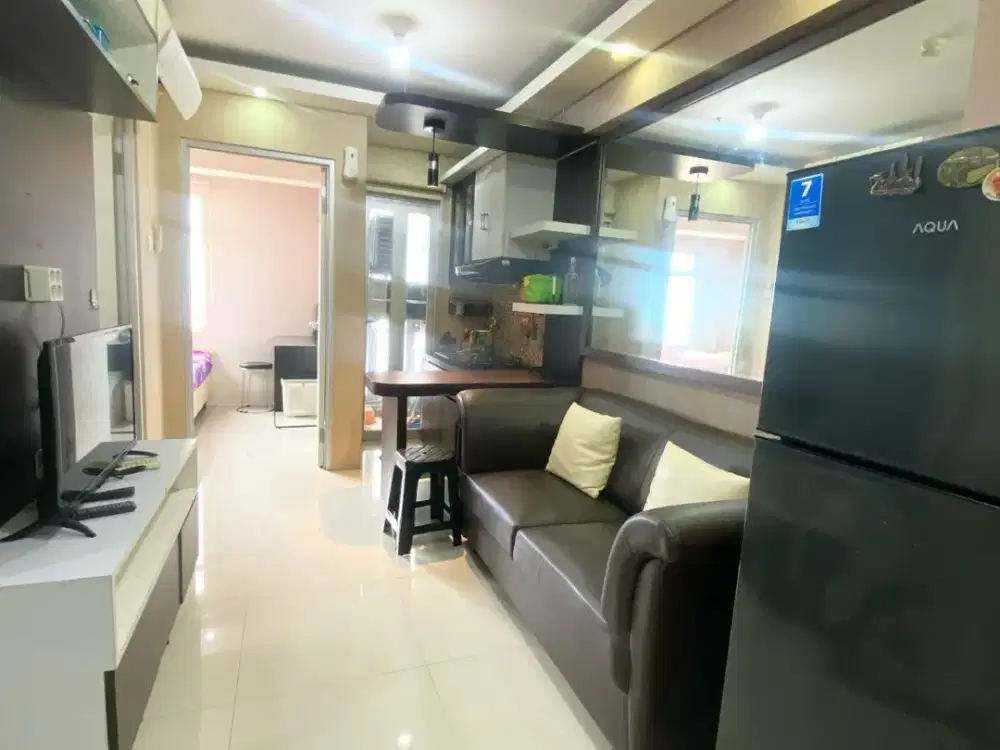 Dijual Harga NEGO!! Apartemen green bay pluit tipe 2 Kamar tidur furnished siap huni