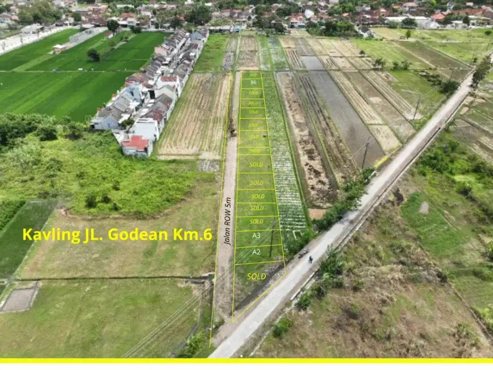 Dijalan Godean KM.6, Tanah Dekak Kota Jogja Di Sidoarum