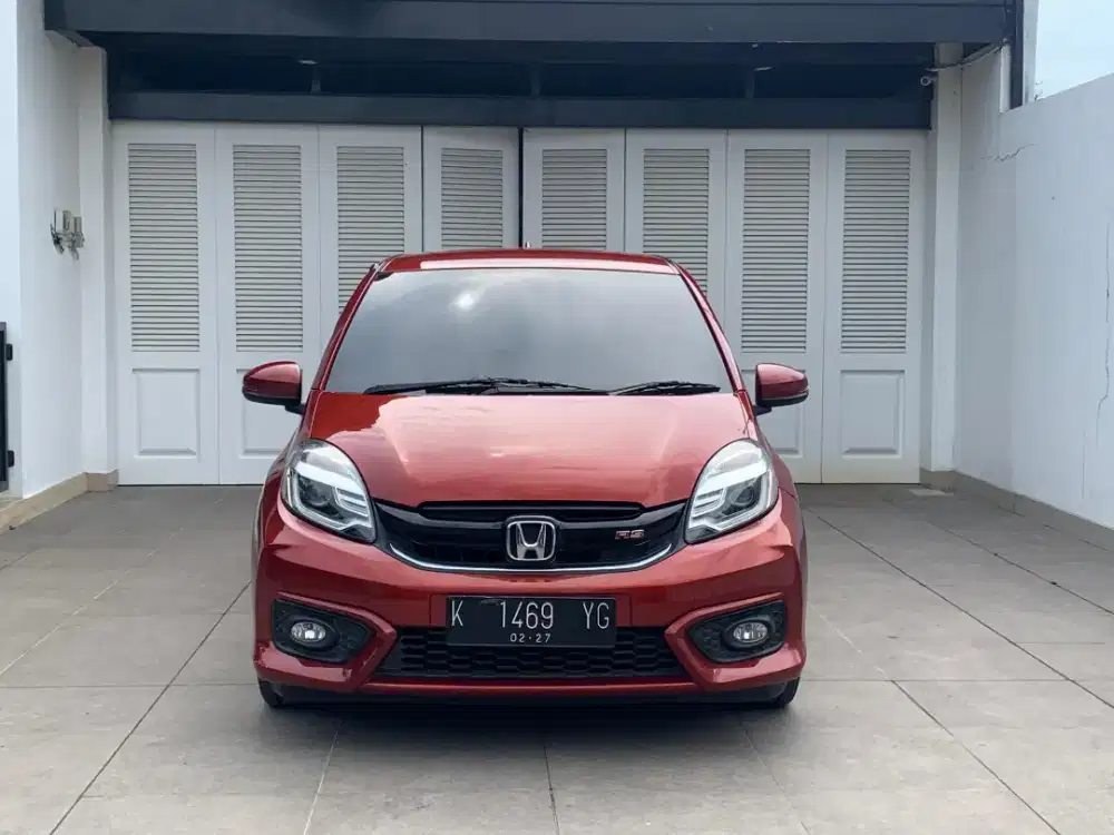 Brio Rs matic 2016 , tangan pertama , plat lokal