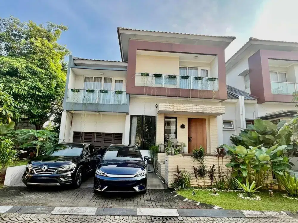 Dijual Rumah Keren dan Cantik Semi Furnish Kebayoran Residence Bintaro