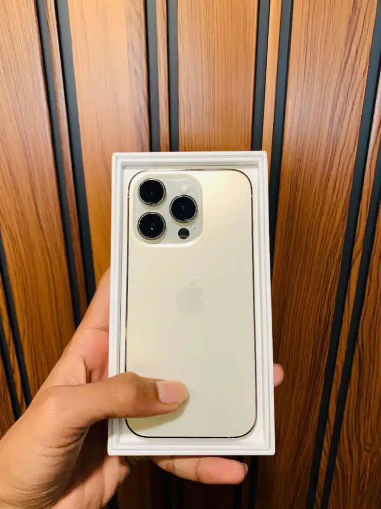 iPhone 14pro gold 128gb iBox