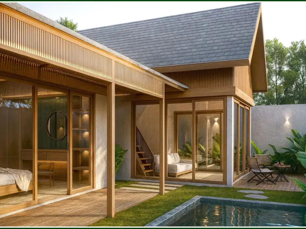 Dekat Kampus UII Villa Mewah 3 KT Include Private Pool