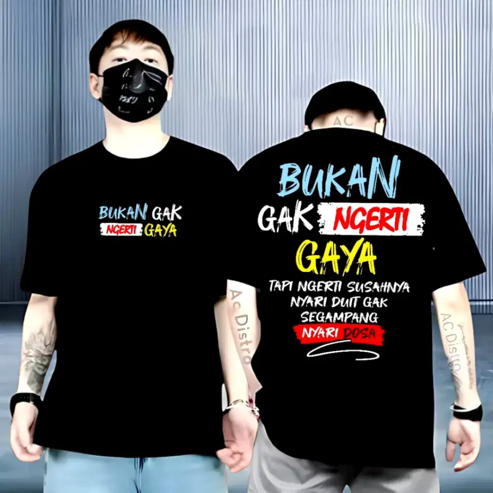 Kaos distro model baru