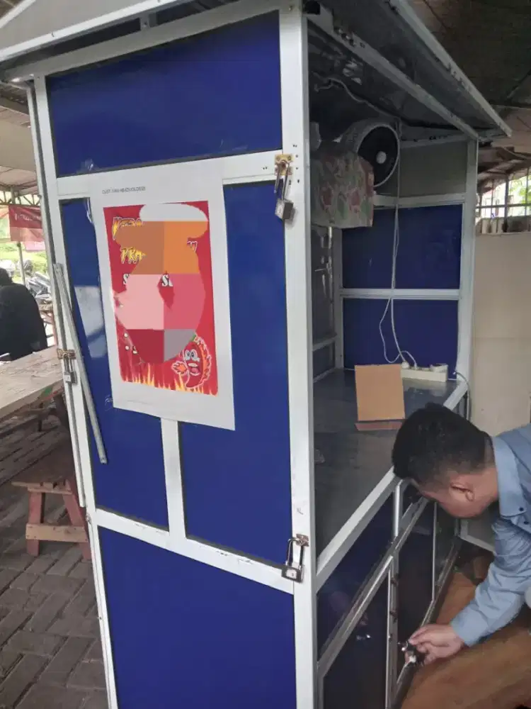 Di jual Rombong bekas jualan seblak