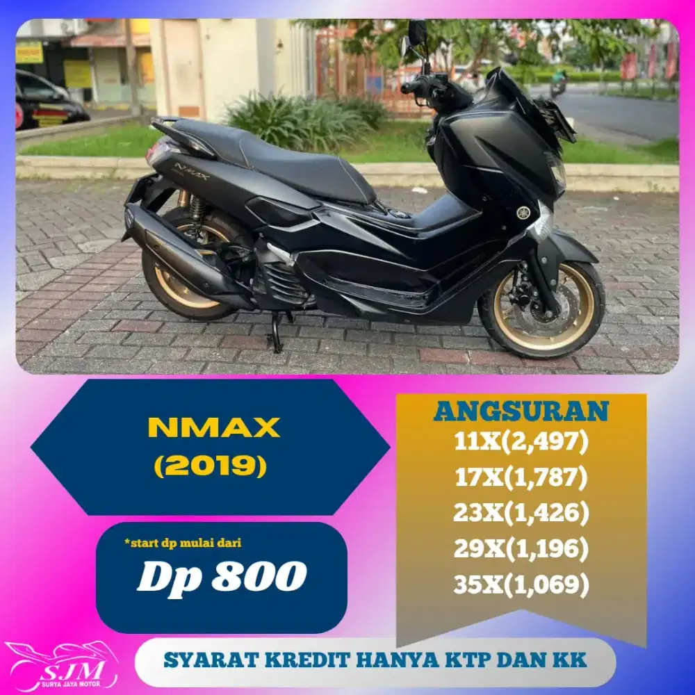 YAMAHA NMAX OLD 2019 SIAP PAKAI