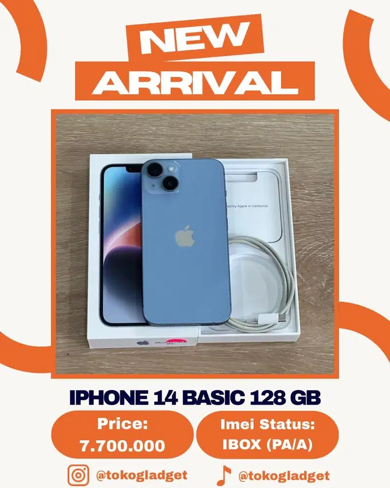 iPhone 14 Basic 128 Gb ex IBOX