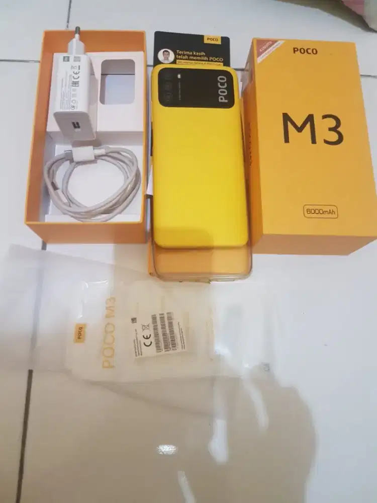 Poco M3 6/128 Fullset Mulus