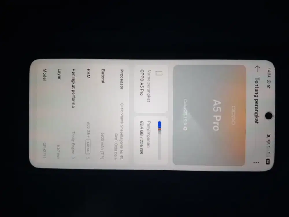 Dijual aja oppo A 5 pro,8/256