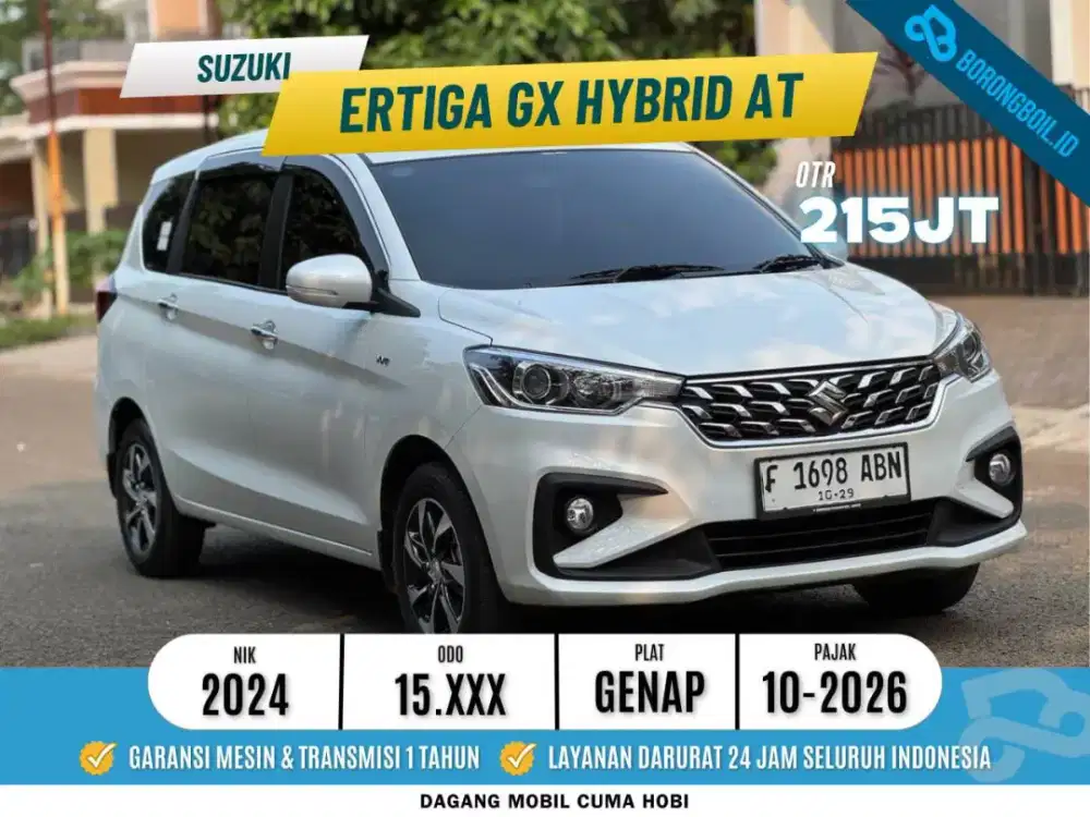 [TERMURAH] Suzuki Ertiga GX Hybrid 1.5 AT 2024
