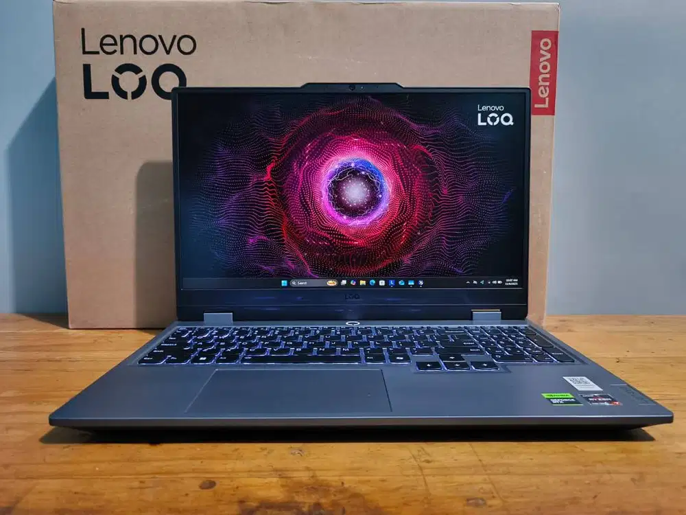 LOQ 15ARP9 Ryzen 7 7435HS 12/512GB RTX 4050 6GB FHD 144Hz Garansi 2027