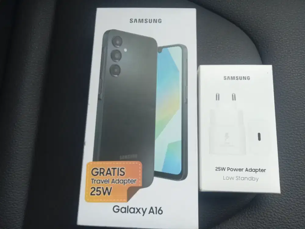 Jual samsung A16 mulus baru no minus lengkap