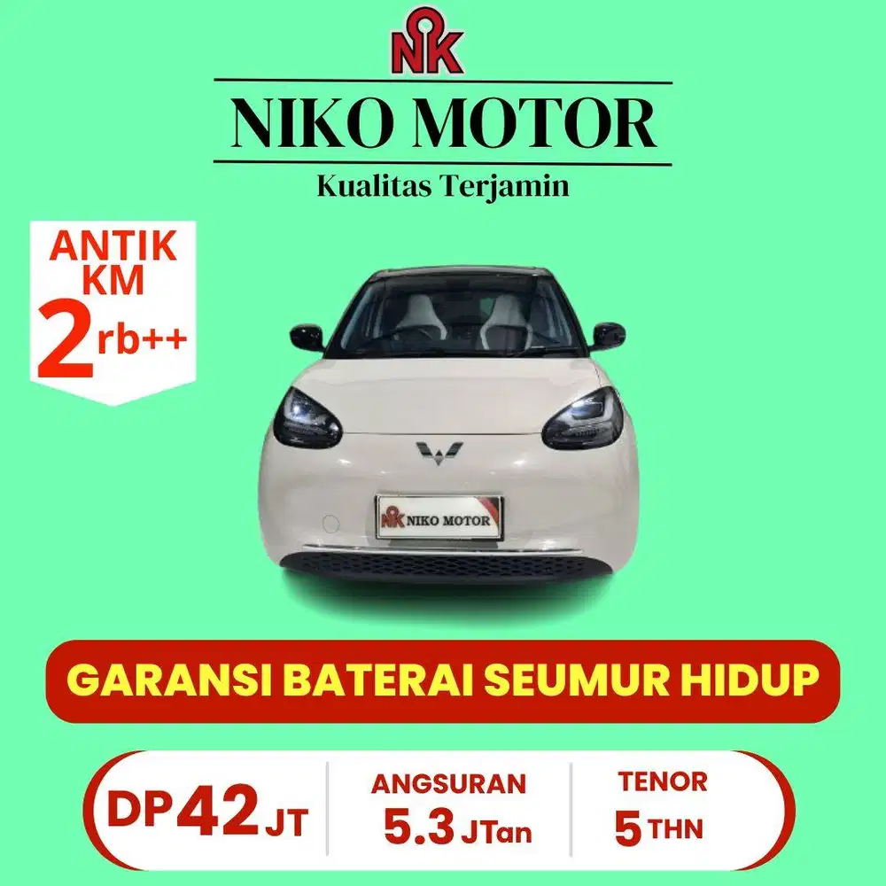 (SPT BARU KM2RB)BINGUO EV 410 PREMIUM RANGE 2024/2025 AT