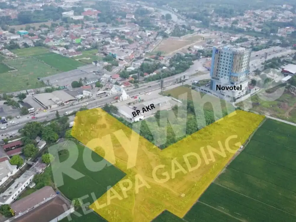 Tanah Komersial  Karawang, dekat tol, karawang barat