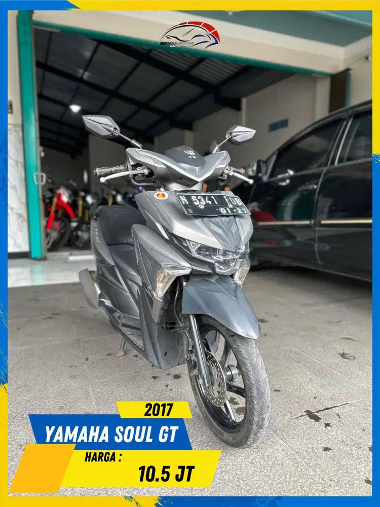 YAMAHA SOUL GT 2017 MESIN DIJAMIN AMAN HIKMAH MOTOR KEPUH