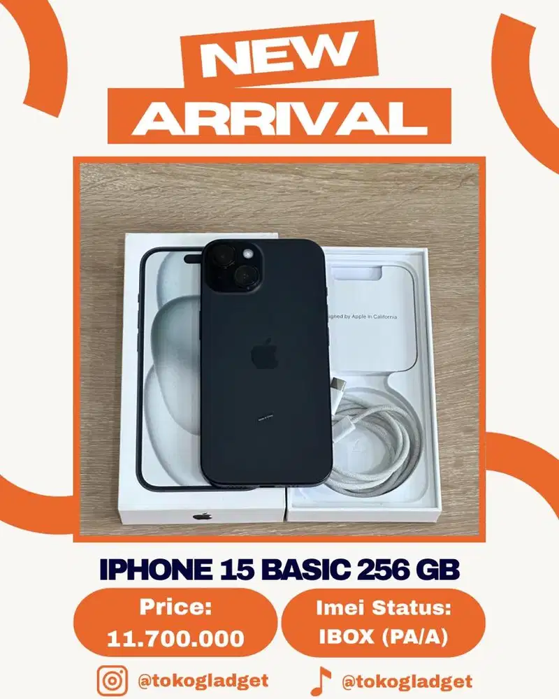 iPhone 15 Basic 256 Gb ex IBOX