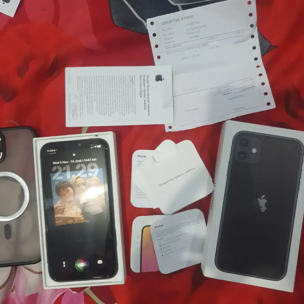 Jual cepat BU iPhone 11 128GB Ex iBox Mulus Lengkap Dus - Normal