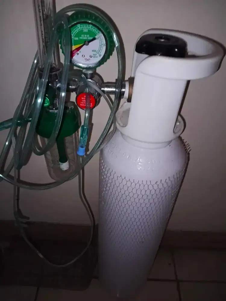 Jual tabung oxygen kecil lengkap