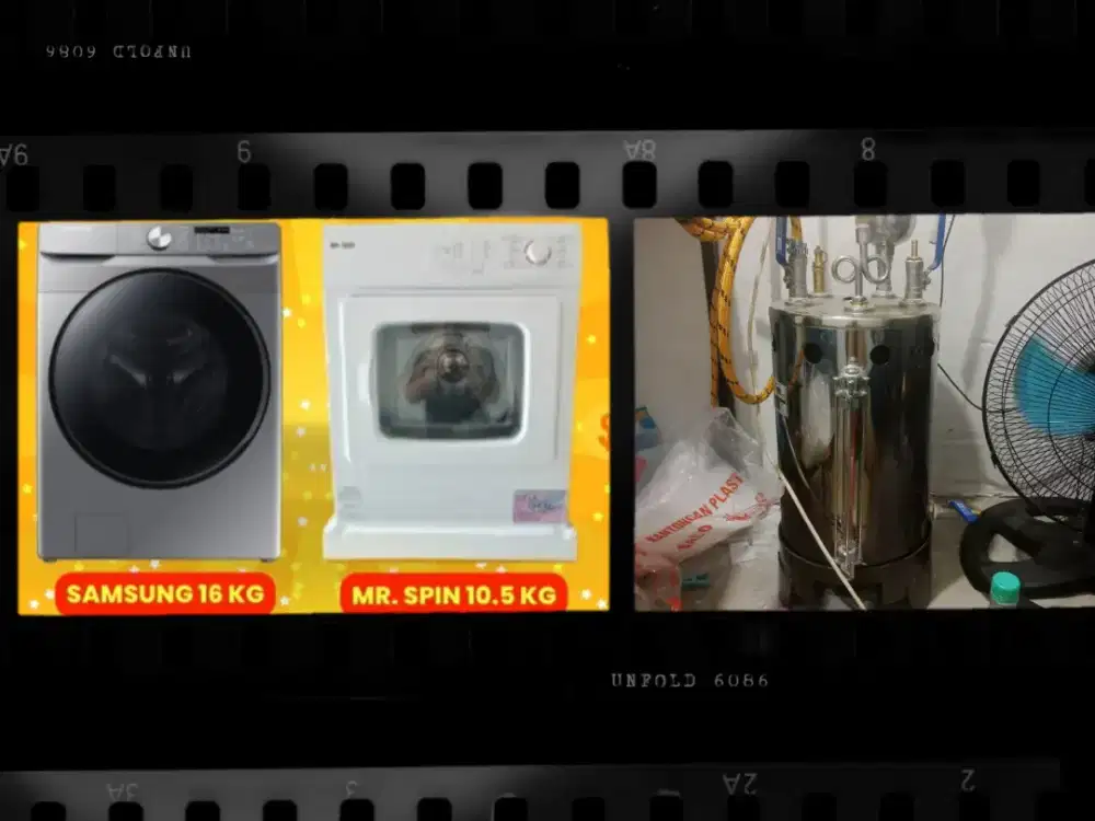 Mesin laundry 1 set