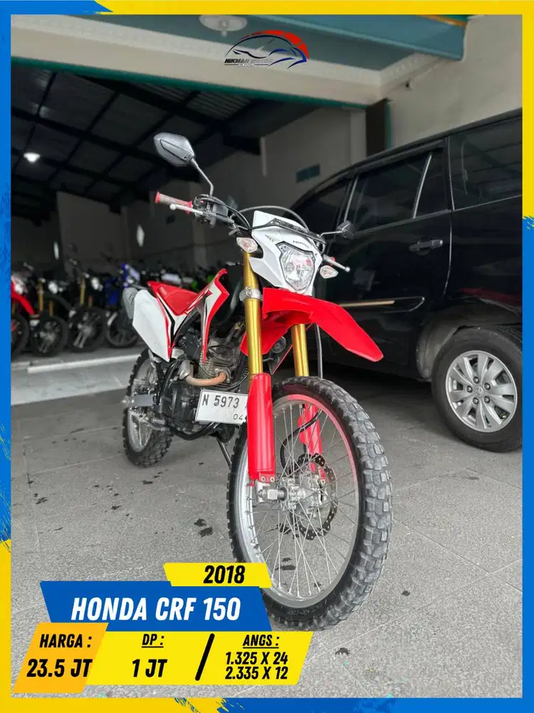 HONDA CRF 2018 MANTAP GASS MASZEHH HIKMAH MOTOR KEPUH