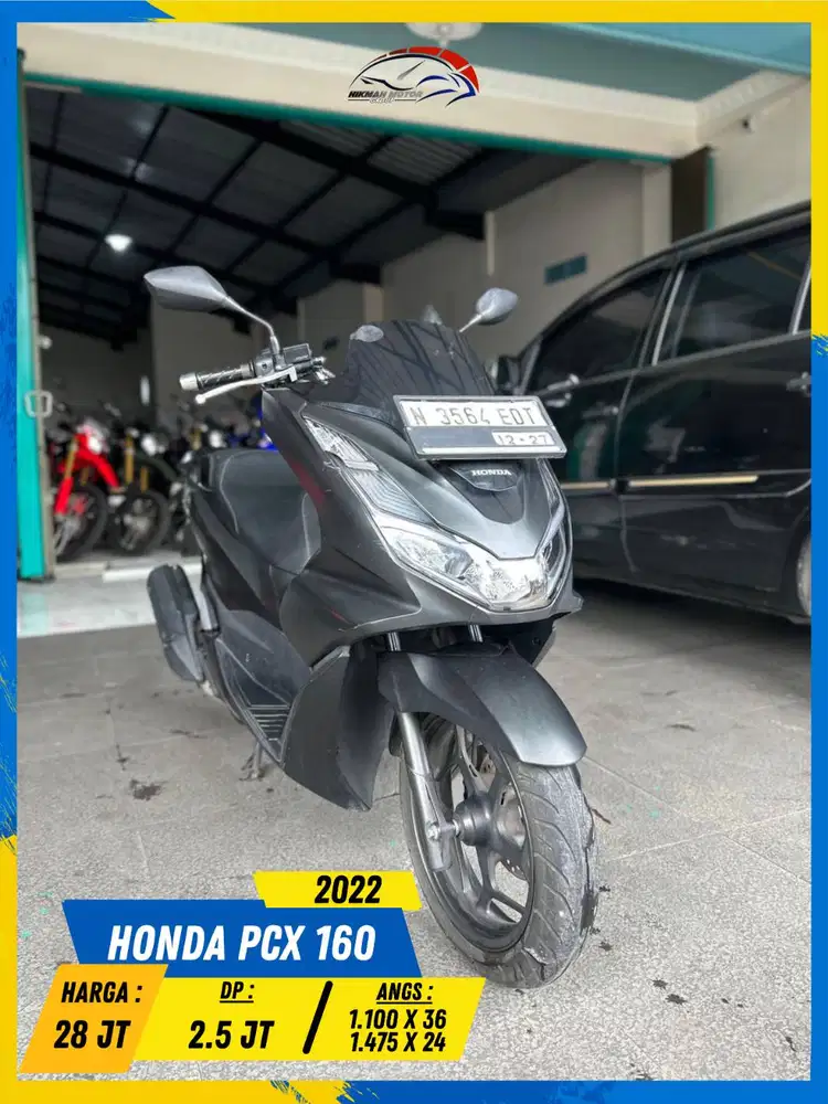 HONDA PCX 160 2022 LIKE NEW MASZEHH HIKMAH MOTOR KEPUH