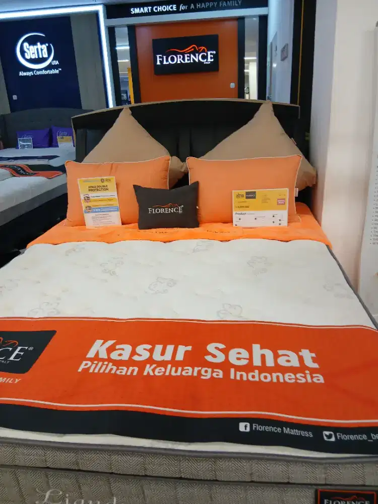 Kasur FLORENCE: Beli Sekarang, Cicil Ringan Pakai Indodana!