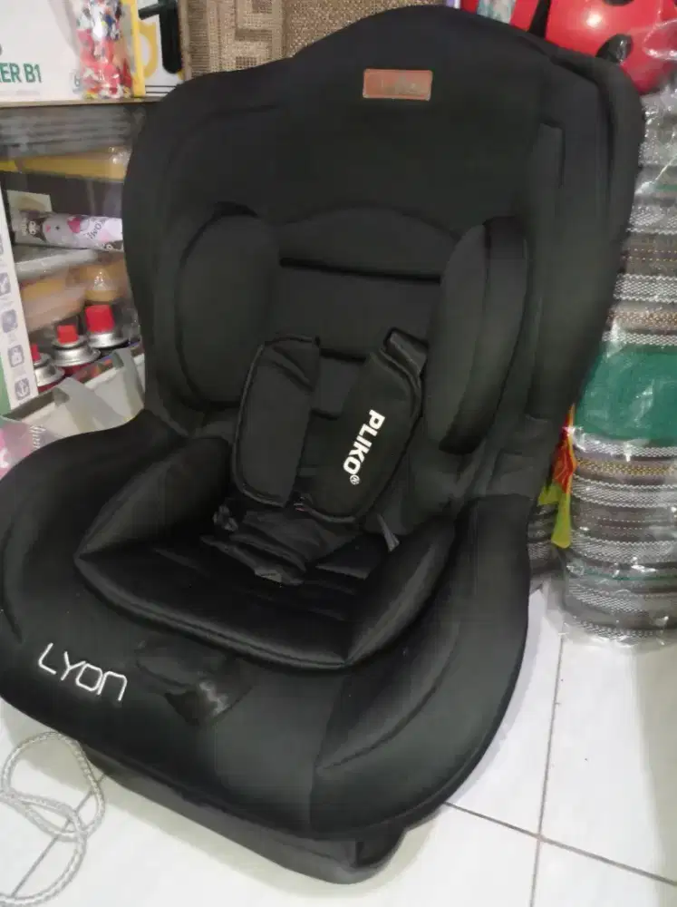 Car Seat Baby Kursi bayi mobil Carseat Pliko Lyon Hitam Tidak Isofix