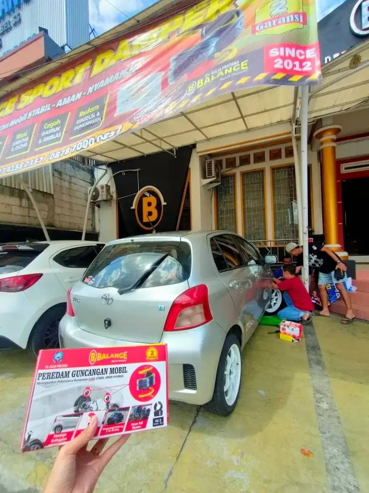 di BANJARMASIN. Peredam Gruduk2 Mobil BALANCE DAMPER Pasang 30 Menit