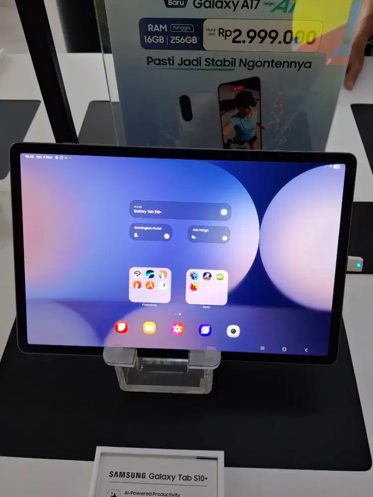 Samsung TAB S10+ PWP Keyboard + Cover Case dan Free Speaker Premium