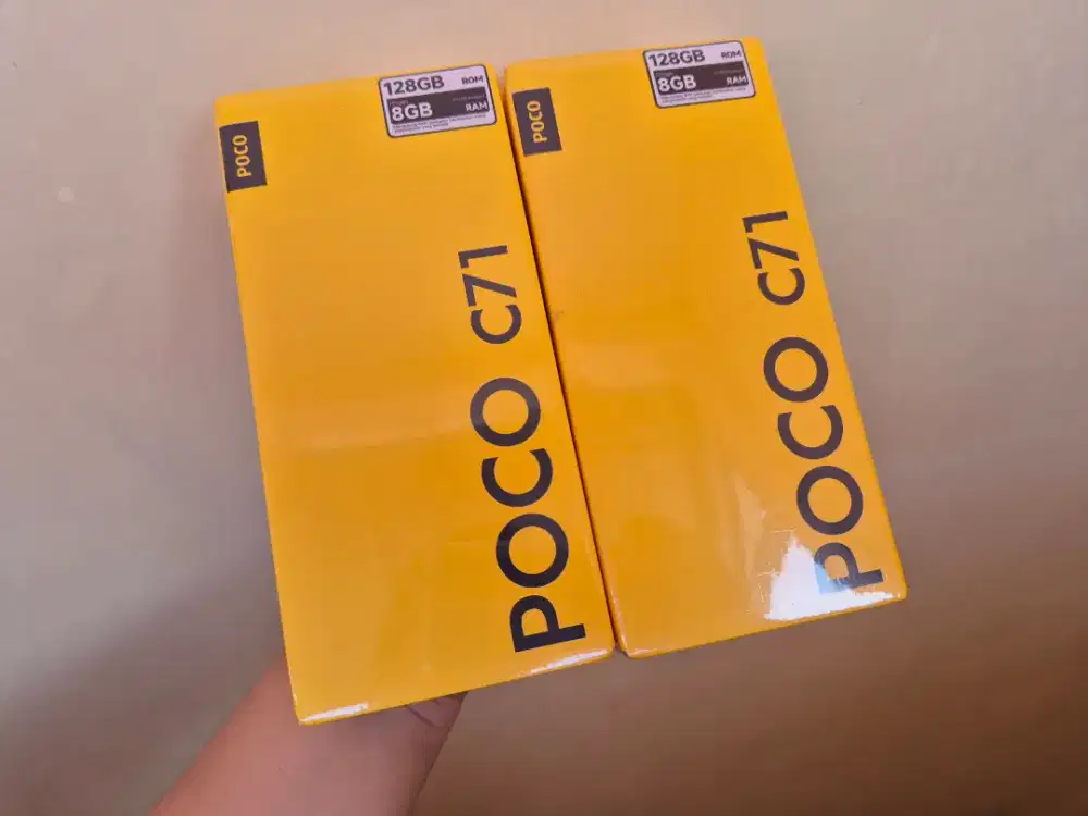 POCO C71 4+4/128 BARU
