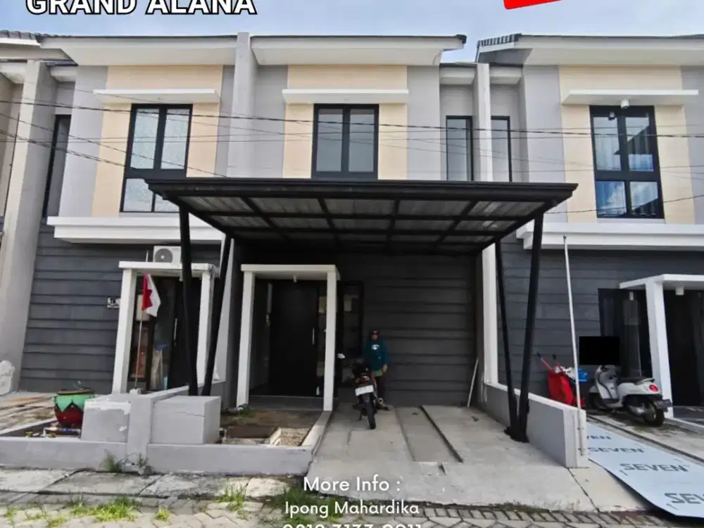 Rumah Dikontrakkan Grand Alana Dekat Kampus UPN Surabaya