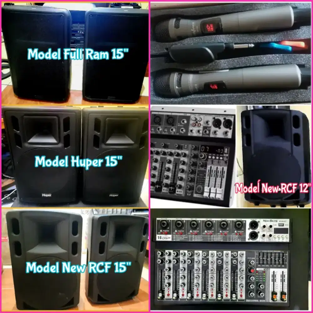 Soundsystem paket ( Murah )