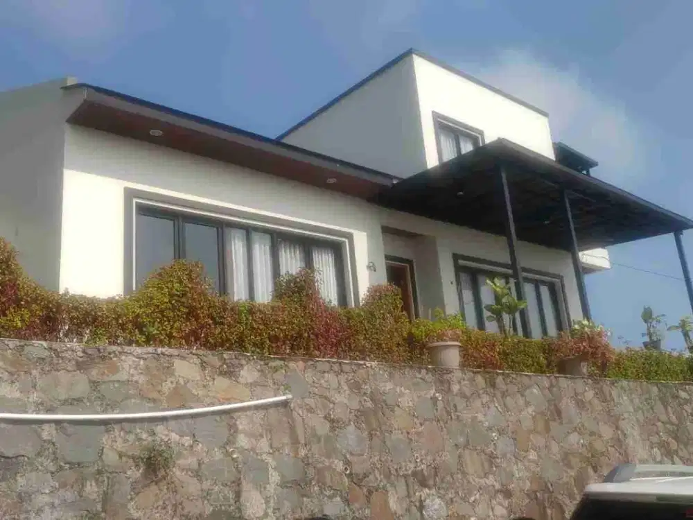 Villa Sejuk View Bagus Kaki Gunung Puntang Banjaran Bandung Selatan