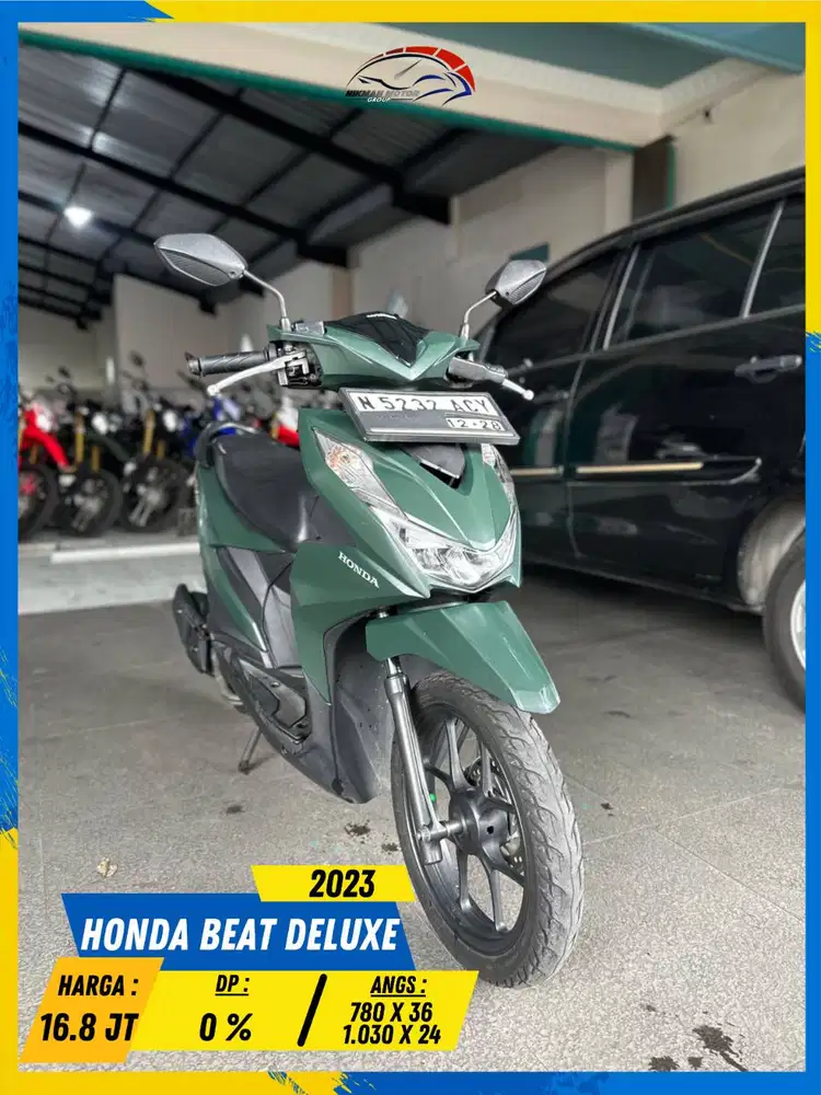 HONDA BEAT DELUXE 2023 LIKE NEW MASZEHH HIKMAH MOTOR KEPUH
