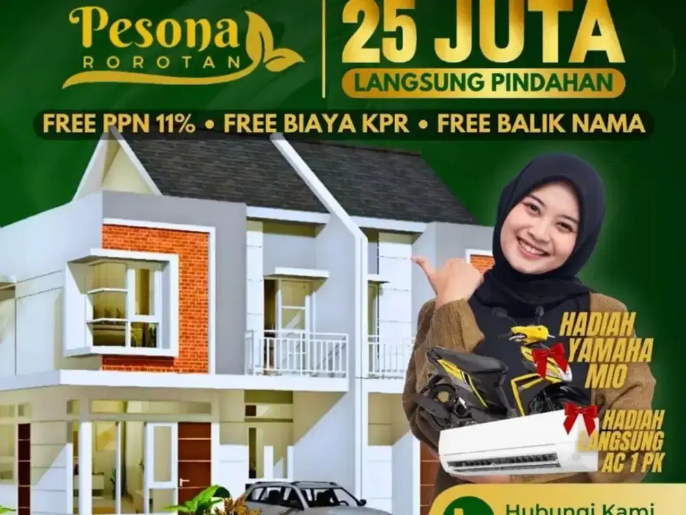 Rumah 2 Lantai Pesona Rorotan Keren