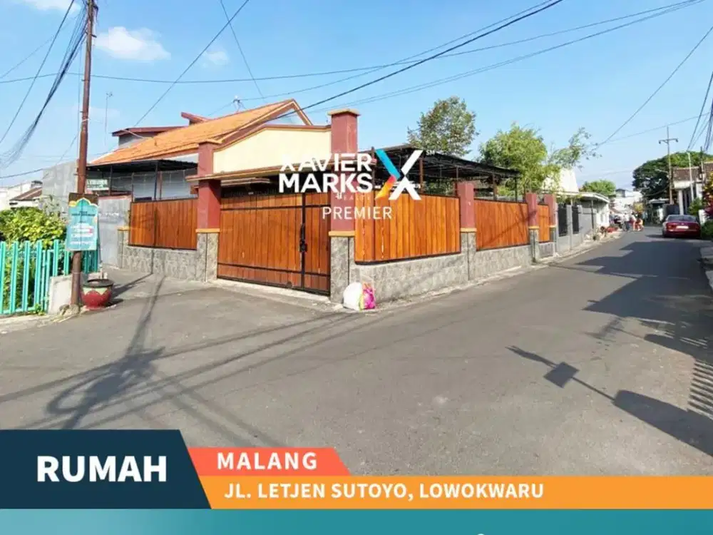 Rumah Hook Siap Huni Akses Mudah di Letjen Sutoyo Lowokwaru Malang
