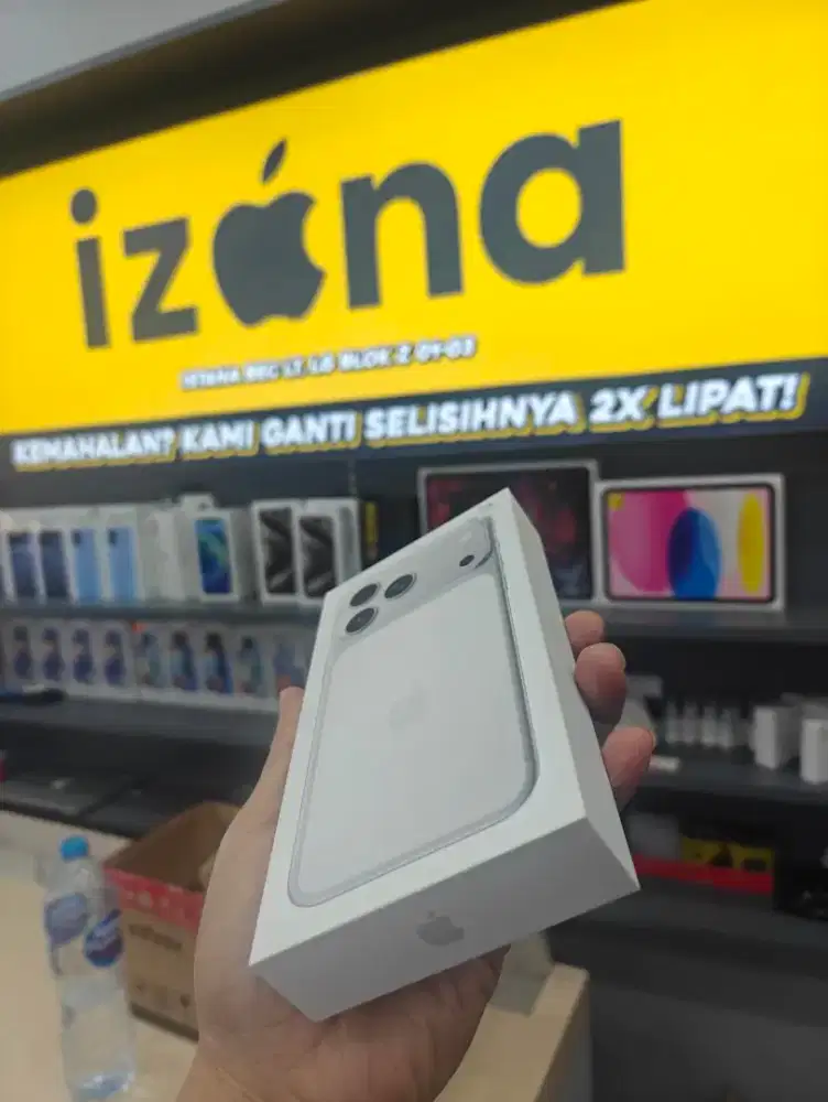 Iphone 17 pro max 256 silver resmi
