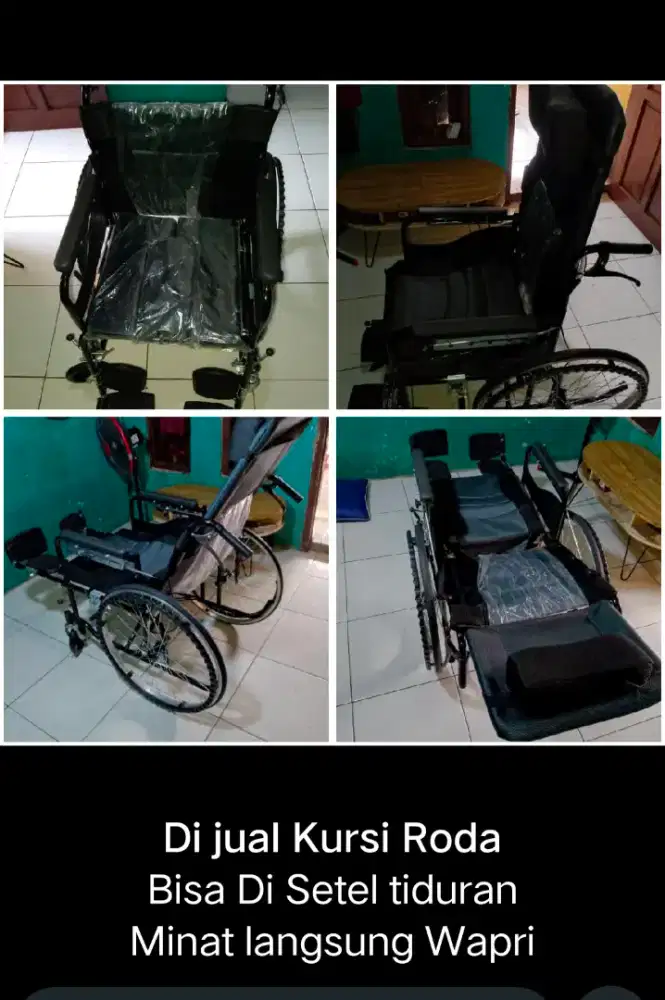 Kursi Roda Bisa Rebahan