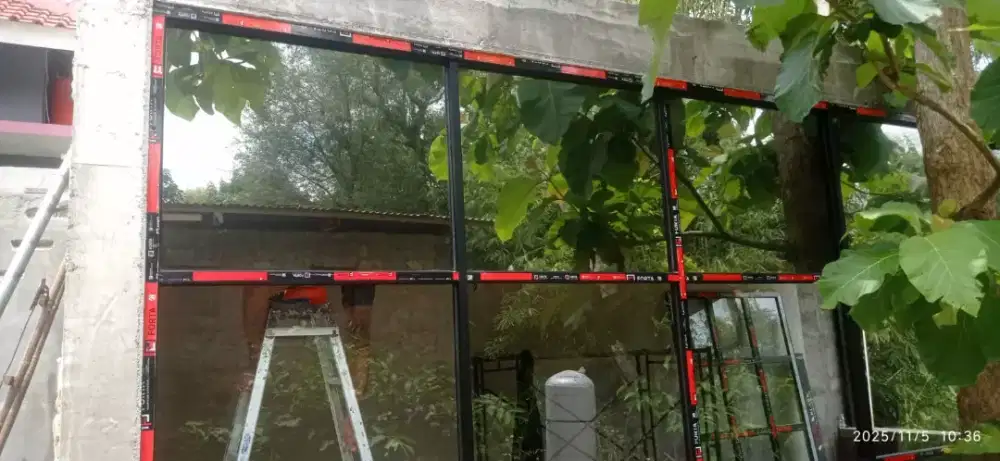 Kaca film one way sticker kacafilm satu arah cermin tolak panas uv