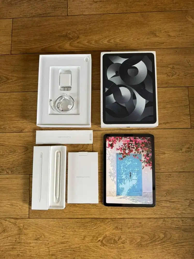 iPad air 5 m1 64 gb wifi only dan apple pencil gen 2