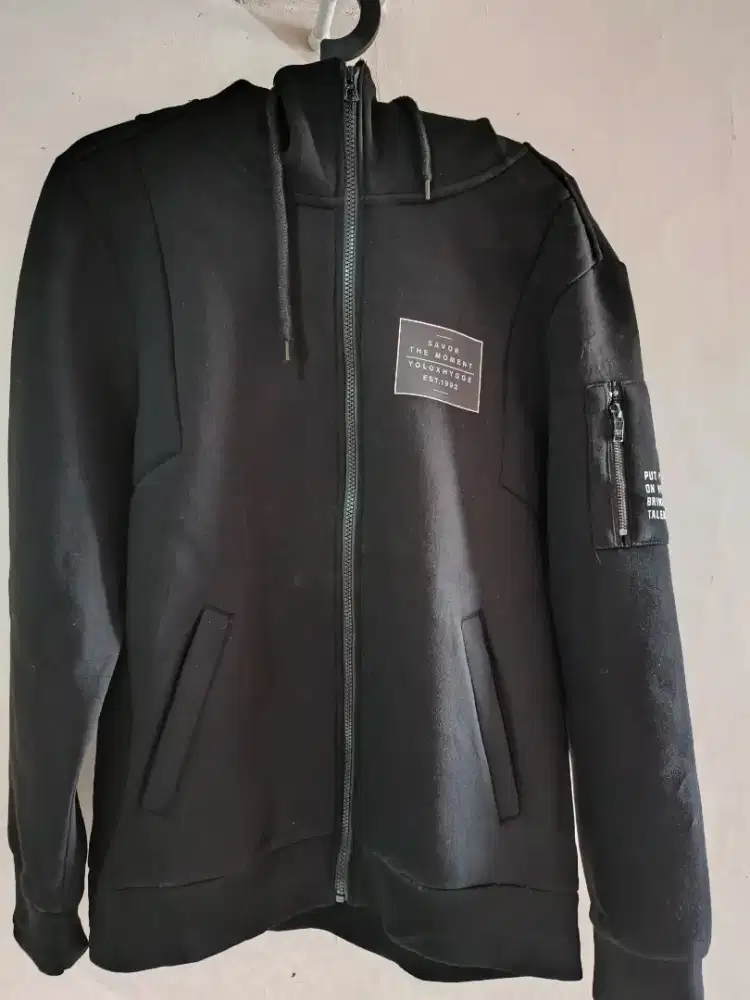 Jaket hoodie scuba Chasecult