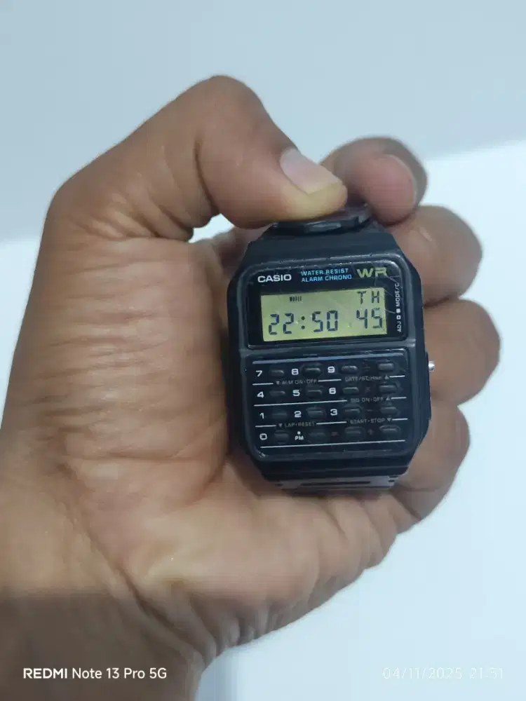 Jam Casio kalkulator