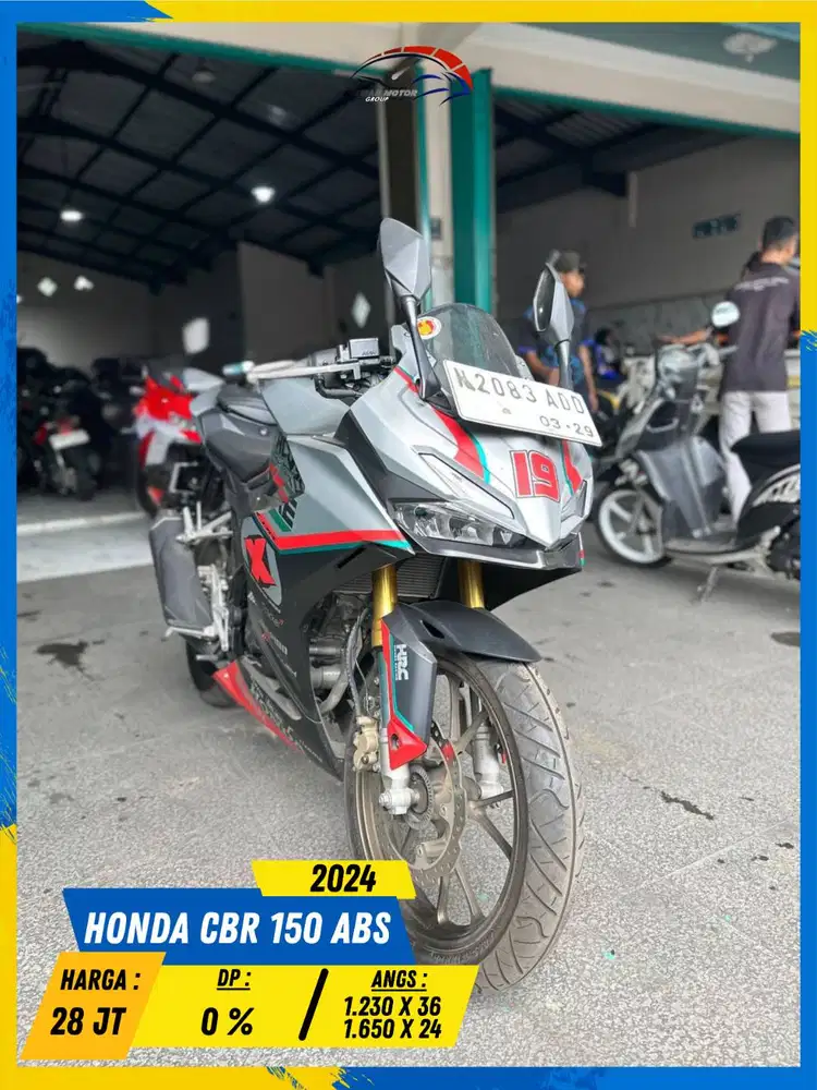 HONDA CBR ABS 2024 LIKE NEW MASZEHH HIKMAH MOTOR KEPUH