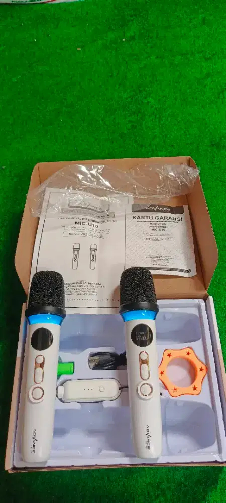 Mic wireless universal advanve u10 BARU charger